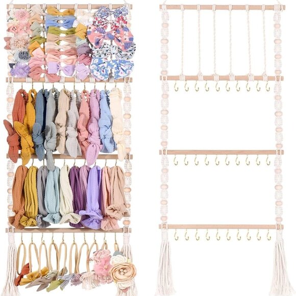 Other - Headband Holder Bows Organizer - Baby Girls Hair Accessories Holder - Toddler Gi